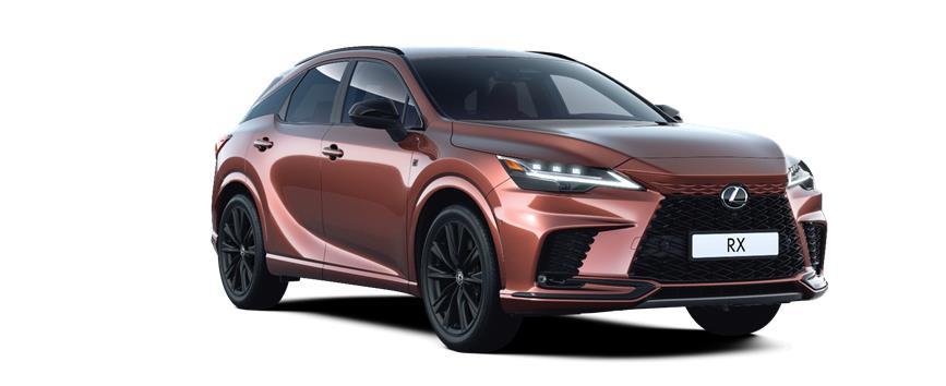 RX F SPORT+ Sonic Copper, frame 3