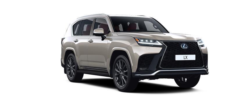 LX F-Sport ტიტანისფერი (1J7), frame 3