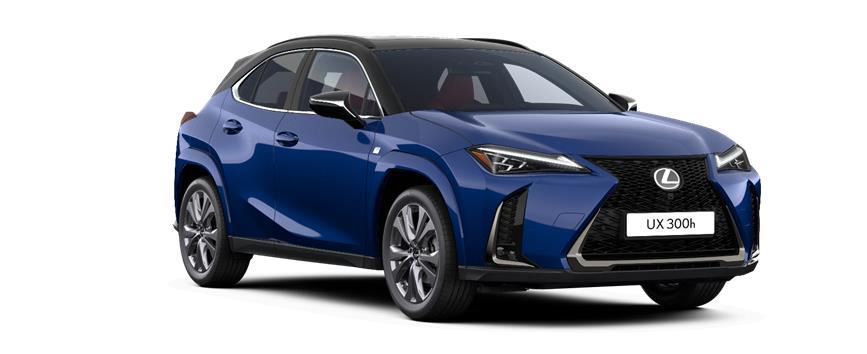 UX F SPORT FULL BI-TONE Sapphire Blue - Black (9L9), frame 3