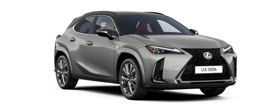 UX F Sport Premium Sonic Titanium/ Black (9M0), frame 3