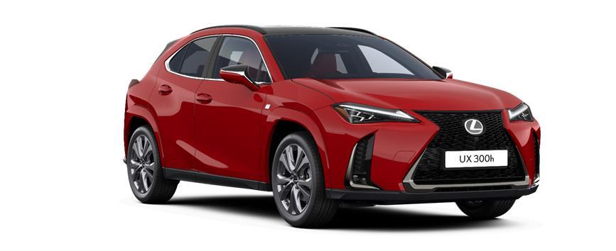 UX F Sport Red - Black (2LN), frame 3