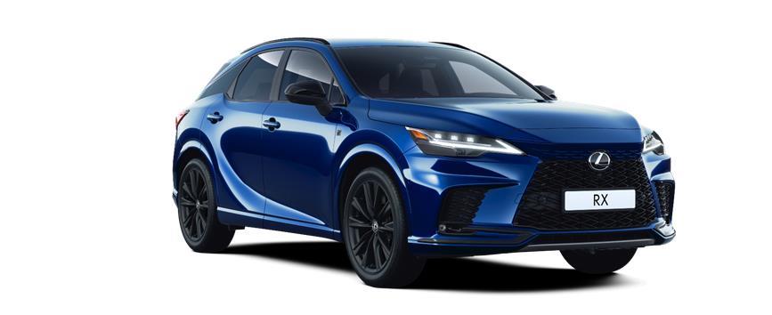 RX F SPORT EDITION 8X1 HEAT BLUE METALIK, frame 3