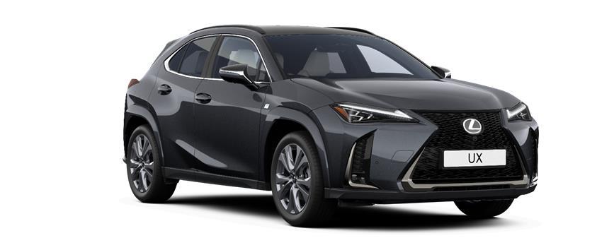 UX F SPORT Sonic Grey/Black	(2ZG), frame 3