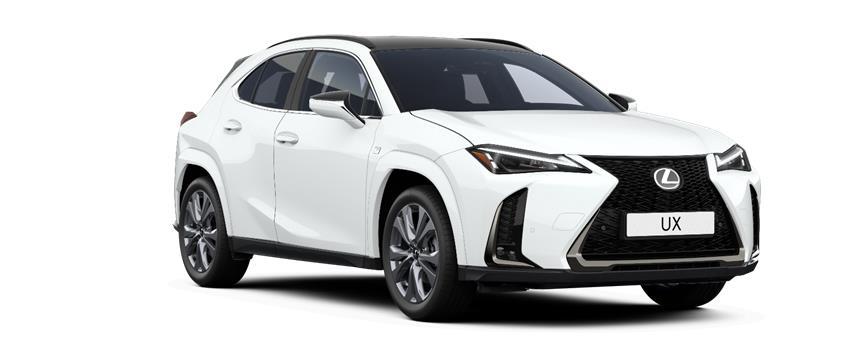 UX F SPORT+ Blanco Nova Black, frame 3