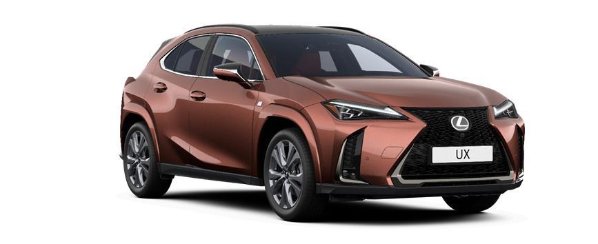 UX F SPORT PREMIUM Smeđa (Sonic Copper 4Y5) s crnim krovom (M03), frame 3