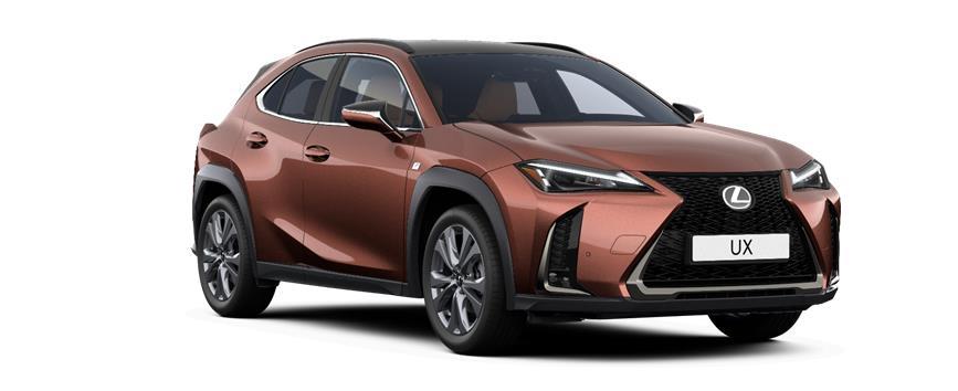 UX F SPORT DESIGN Smeđa (Sonic Copper 4Y5) s crnim krovom (M03), frame 3