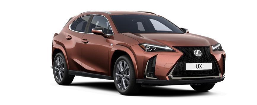 UX F-Sport Sonic Copper, frame 3