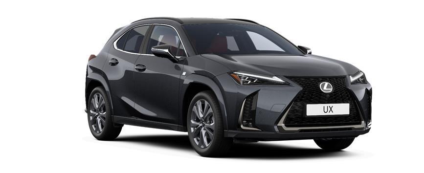 UX F SPORT Sonic Grey/Black	(2ZG), frame 3