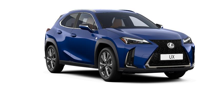 UX F SPORT Design Blue (8X1), frame 3