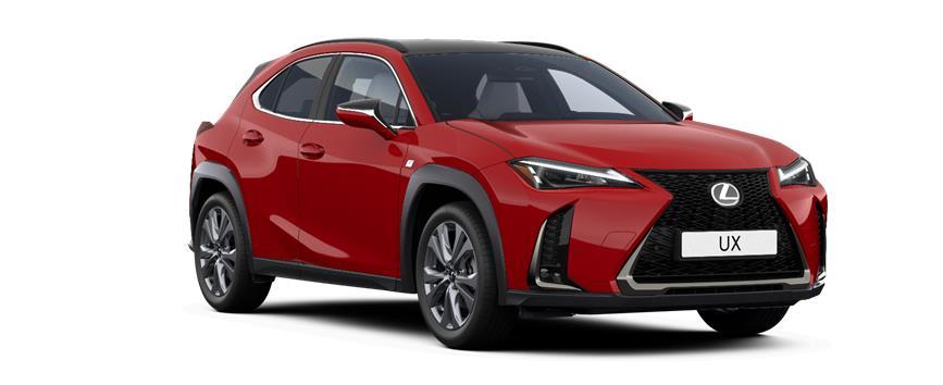 UX F SPORT Design Bi-tone Madder Red Bi-tone, frame 3